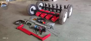 Transport wheel and loader kit for 910mm unit