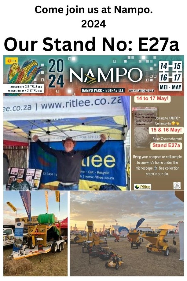 Come along and drop in at our stand! Nampo 2024. Lets have a chat!